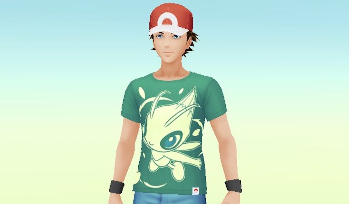 Pokémon GO Celebi Shirt Screenshot