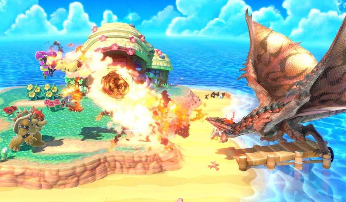 Rathalos Super Smash Bros. Ultimate Screenshot