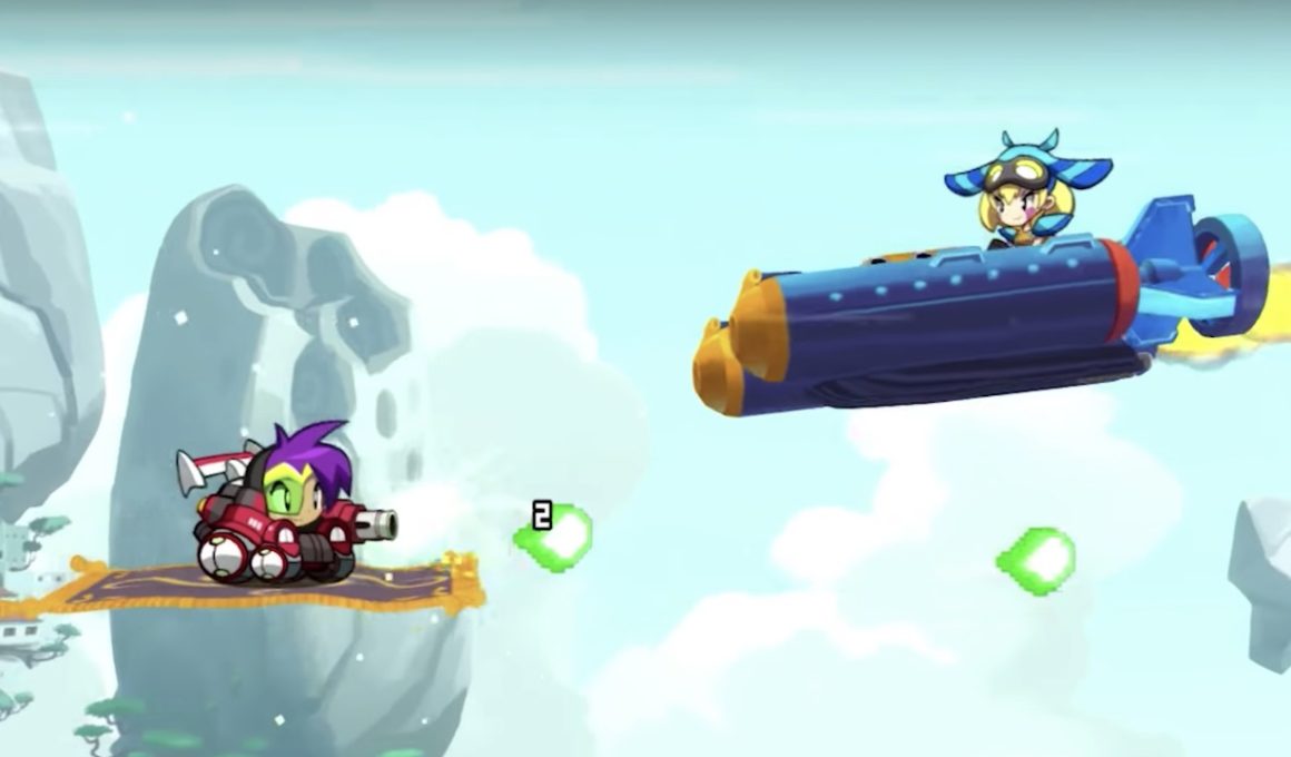 Shantae: Half-Genie Hero Blaster Master Zero Transformation Screenshot