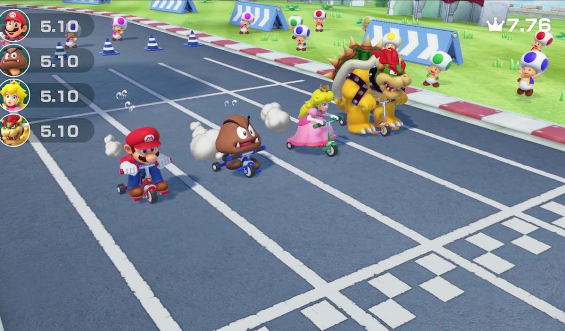 Super Mario Party Race Screenshot