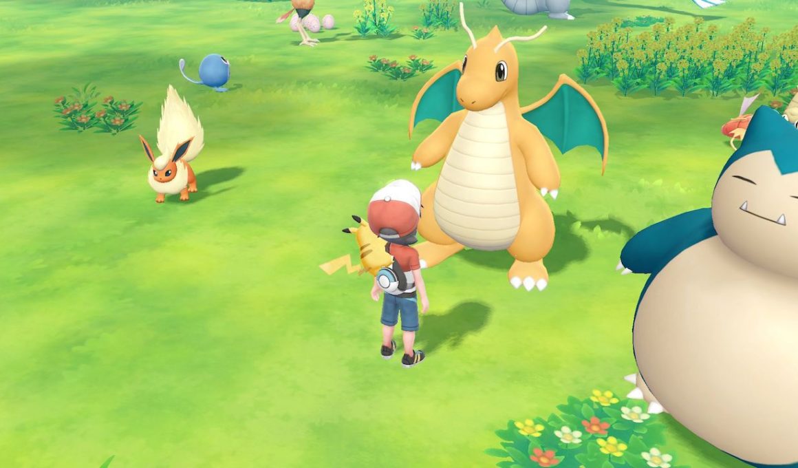 Dragonite Pokémon Let’s GO, Pikachu! Screenshot