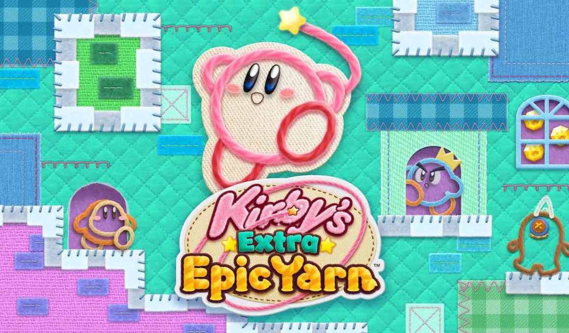 Kirby’s Extra Epic Yarn Illustration