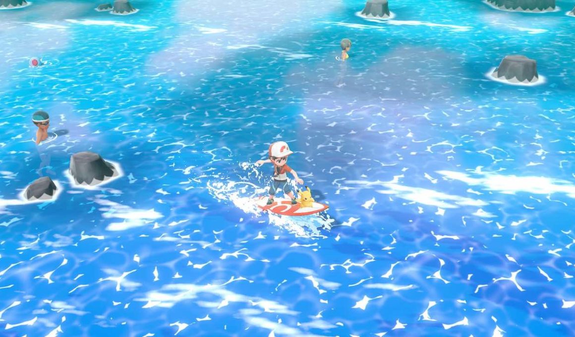 Sea Skim Pokémon Let's Go, Pikachu! Screenshot