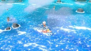 Sea Skim Pokémon Let's Go, Pikachu! Screenshot