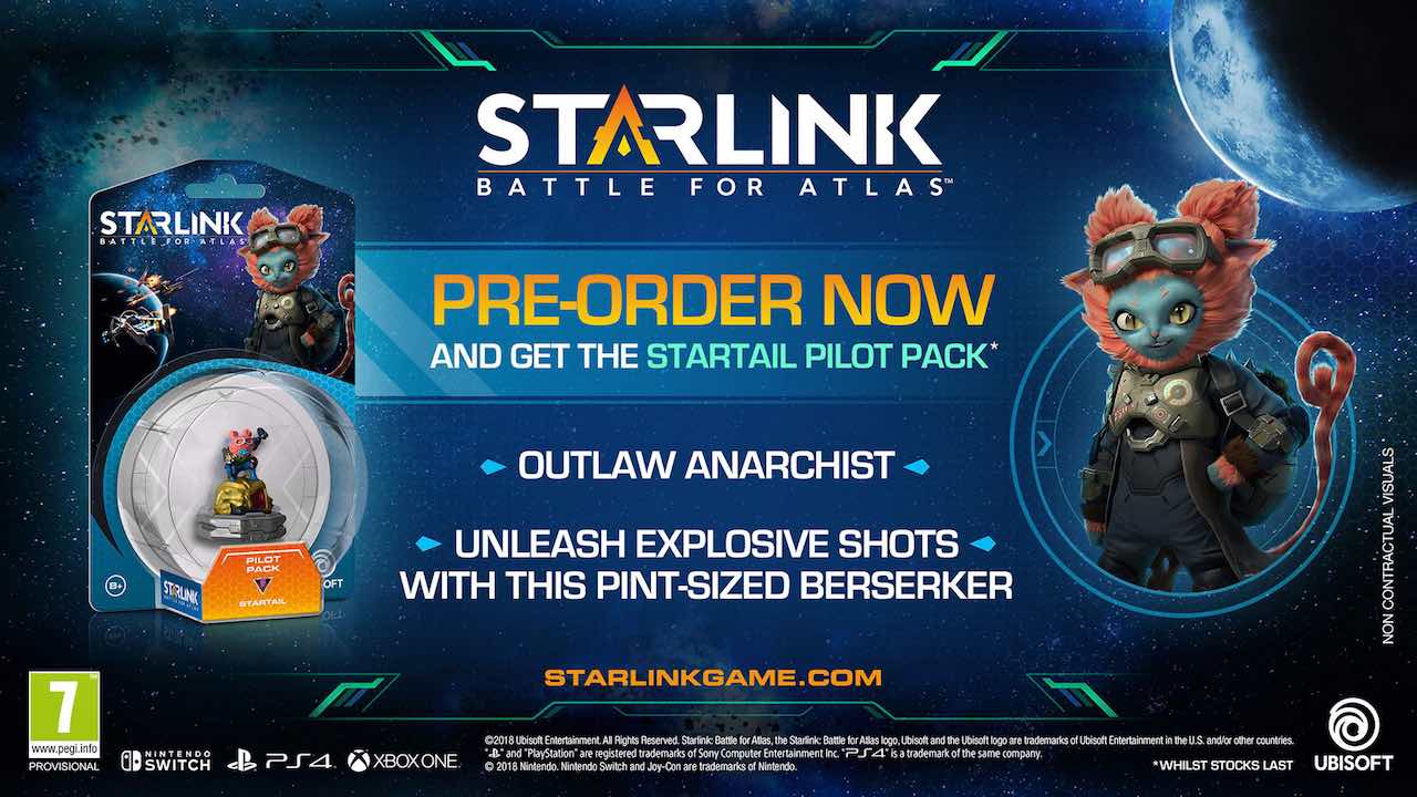 Starlink: Battle For Atlas Scores GAME Exclusive Pre-Order Bonus.