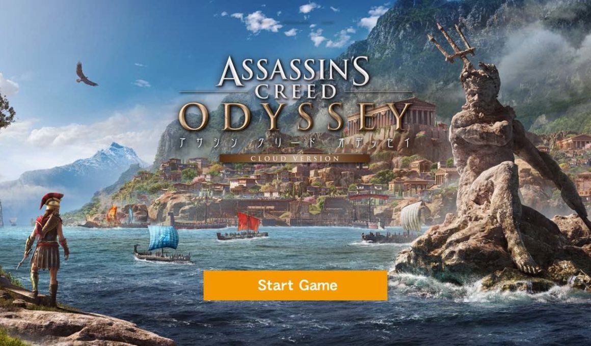 Assassin's Creed Odyssey: Cloud Version Menu Screenshot