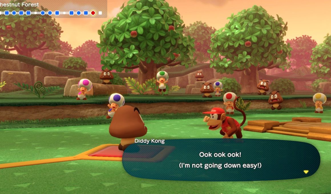 Diddy Kong Super Mario Party Screenshot
