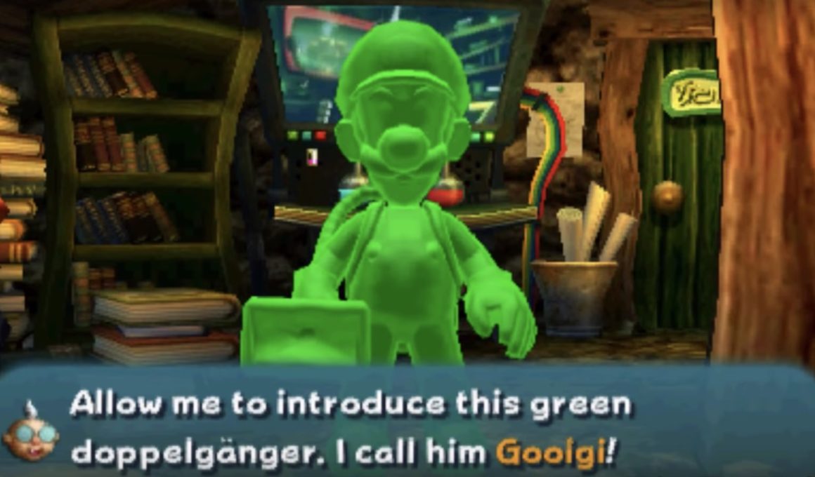 Gooigi Luigi's Mansion Screenshot