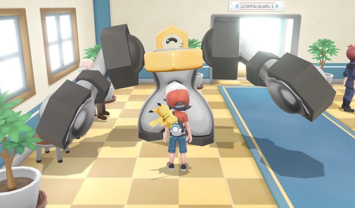 Melmetal Pokémon Let's Go, Pikachu! Screenshot