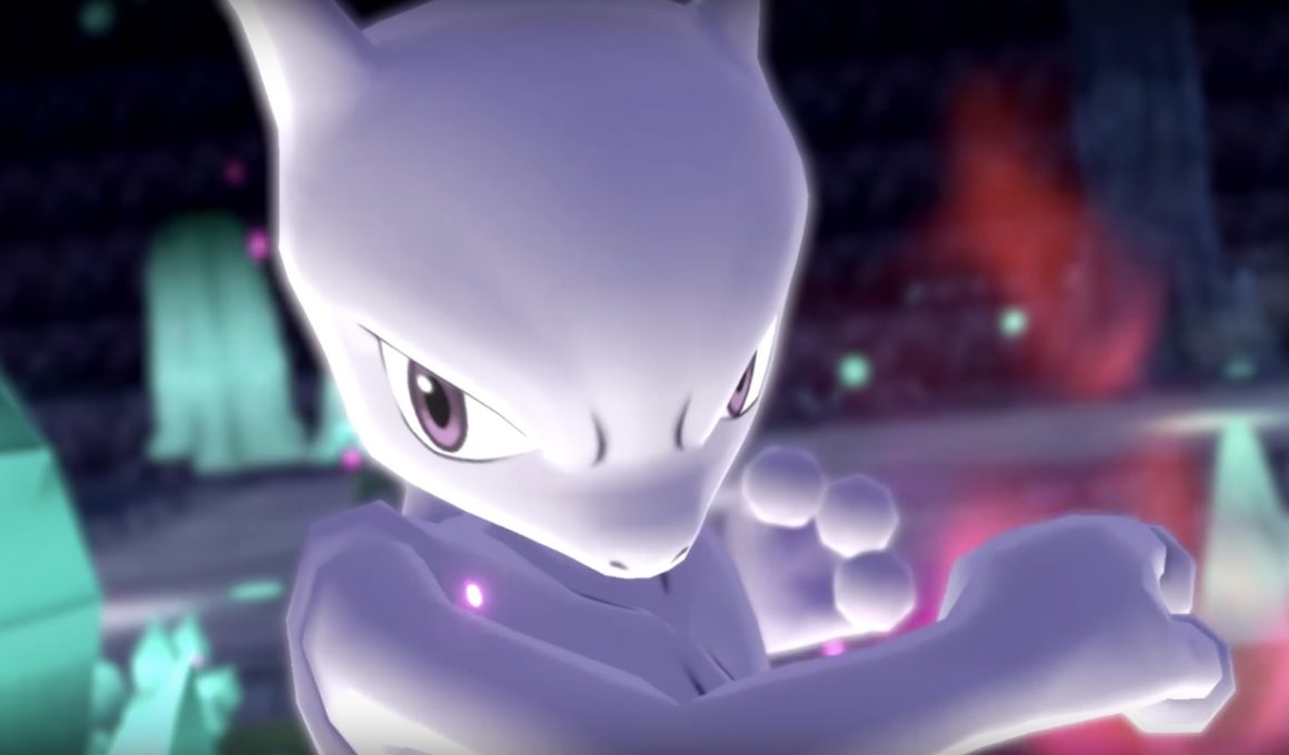 Mewtwo Pokémon Let's Go Screenshot
