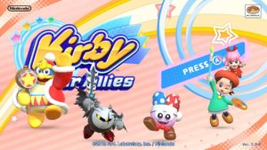 Kirby Star Allies Title Screen Animation