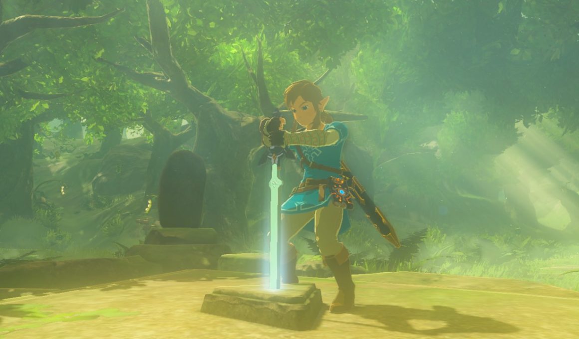 Link The Legend of Zelda Breath of the Wild Screenshot