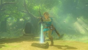 Link The Legend of Zelda Breath of the Wild Screenshot