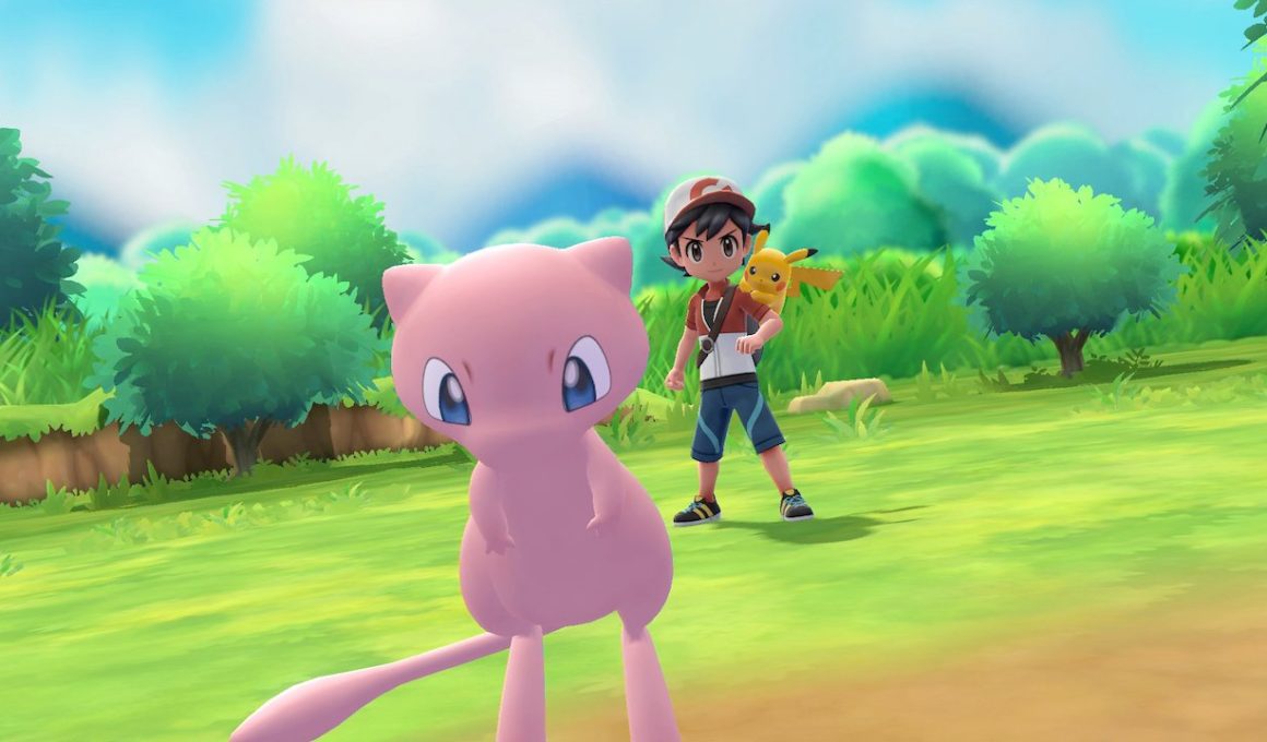 Mew Pokémon Let's Go Screenshot
