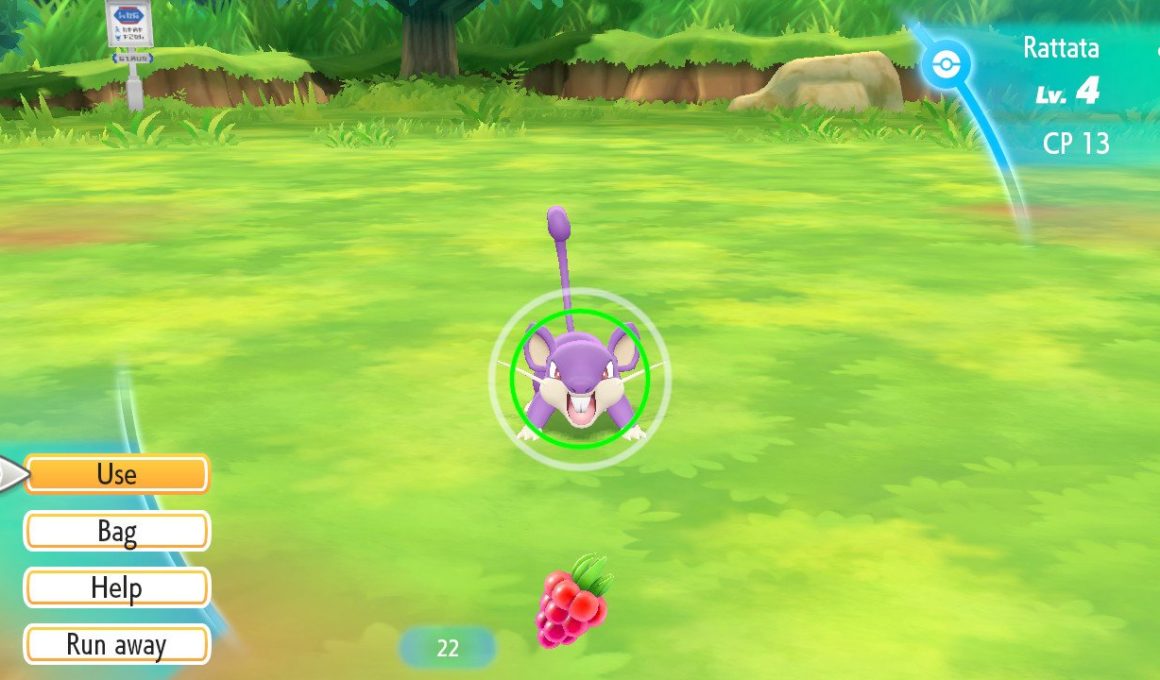 Pokémon Let's Go Berries Screenshot