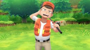Pokémon Let's Go Fishing Rod Screenshot