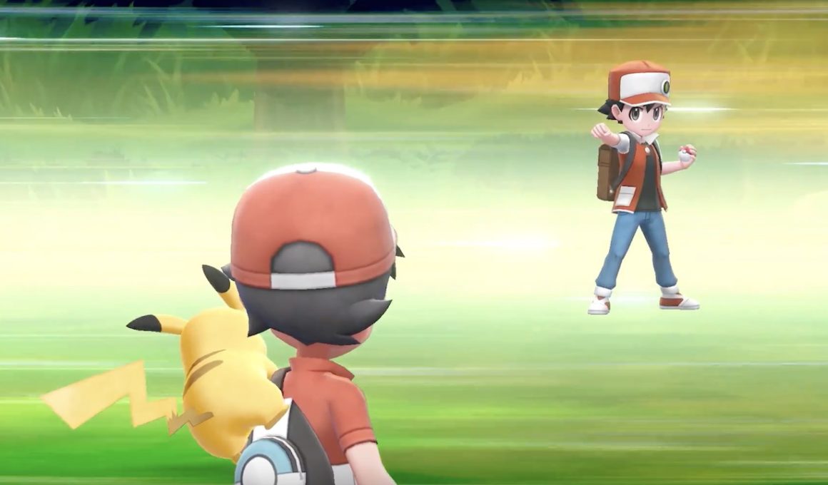 Pokémon Let's Go Red Screenshot