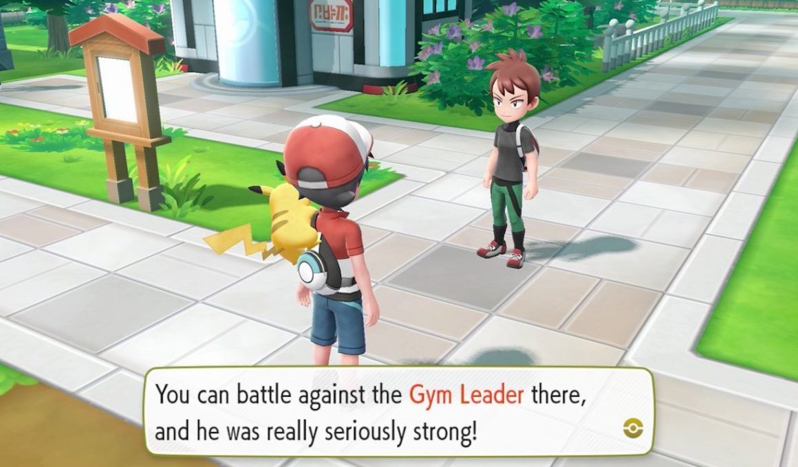 Pokémon Let's Go Rival Name Screenshot