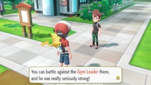 Pokémon Let's Go Rival Name Screenshot