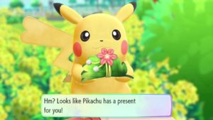 Present Pokémon Let's Go, Pikachu! Screenshot