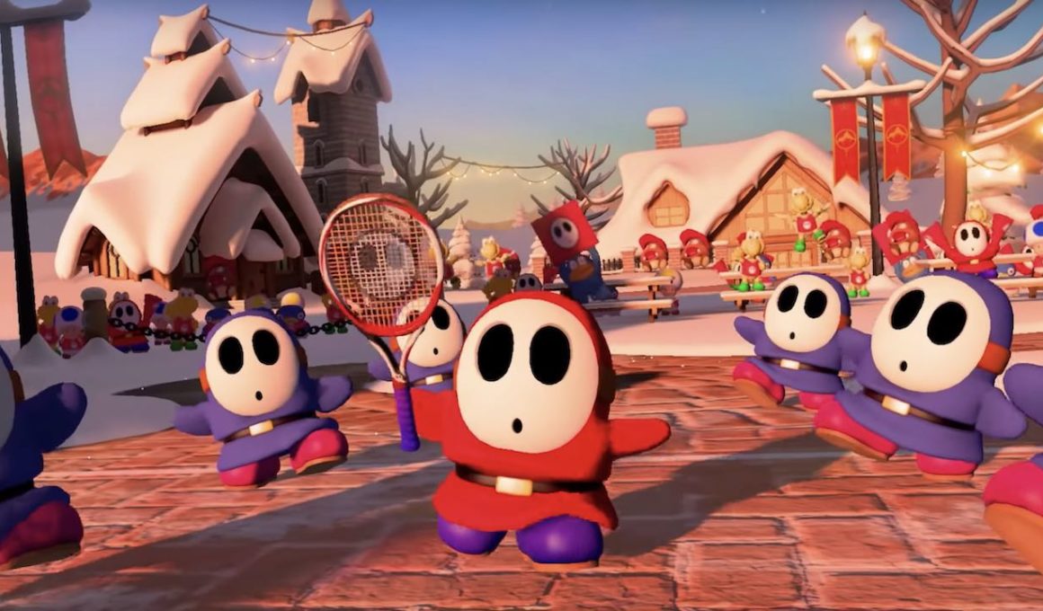 Shy Guy Mario Tennis Aces Screenshot