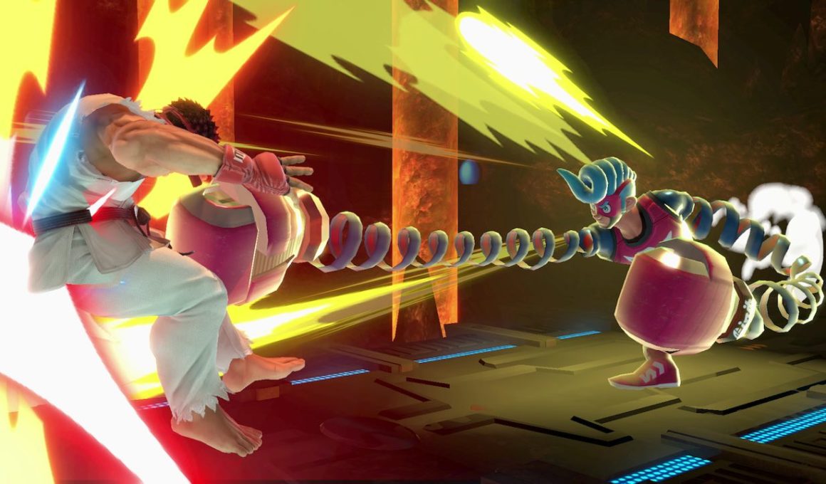 Spring Man Super Smash Bros. Ultimate Screenshot
