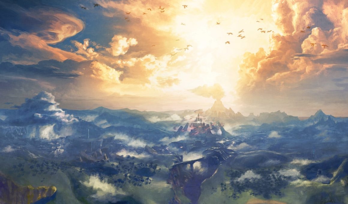 Zelda: Breath Of The Wild Landscape Artwork