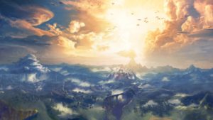 Zelda: Breath Of The Wild Landscape Artwork