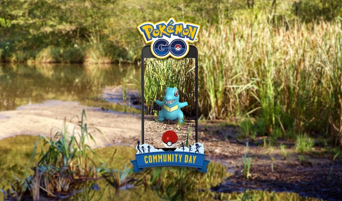 Totodile Pokémon GO Community Day Image