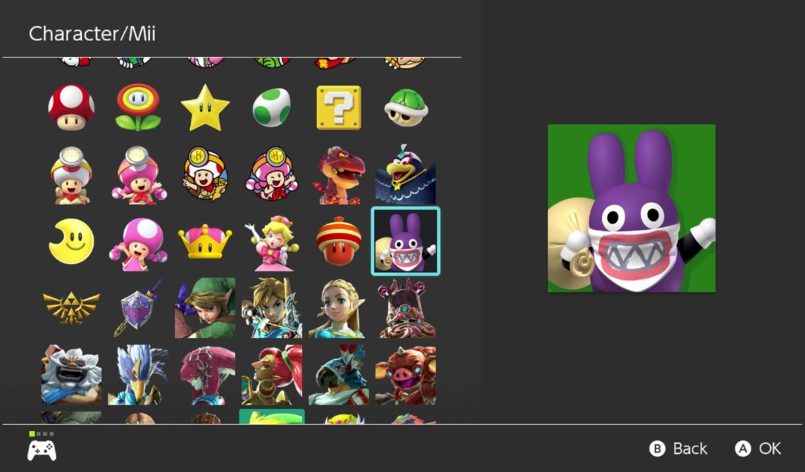 Nintendo Switch User Icons Screenshot