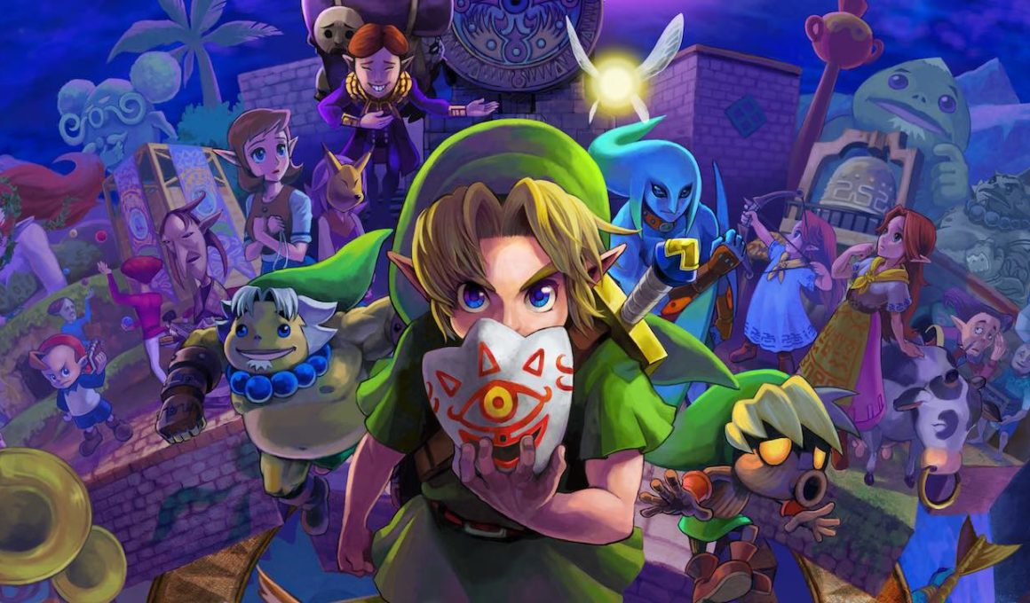 Zelda: Majora's Mask 3D Key Art