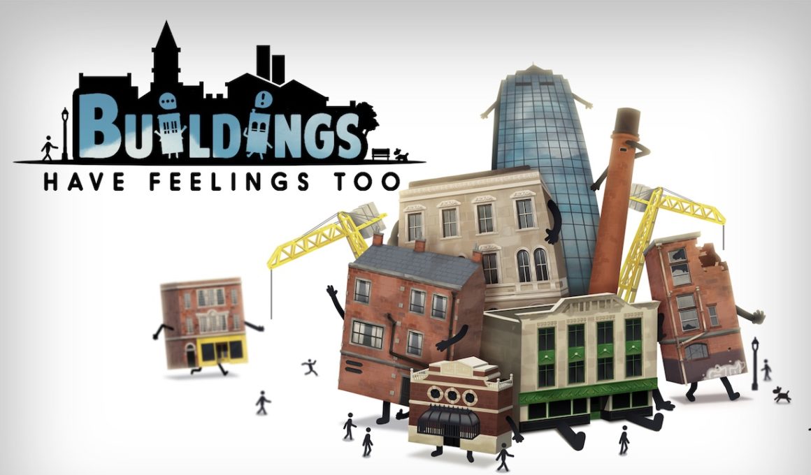 Buildings Have Feelings Too! Key Art
