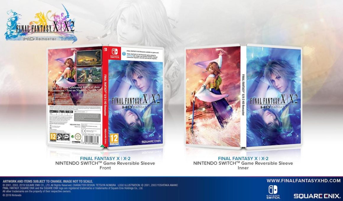 Final Fantasy X/X-2 HD Remaster Switch Reversible Cover