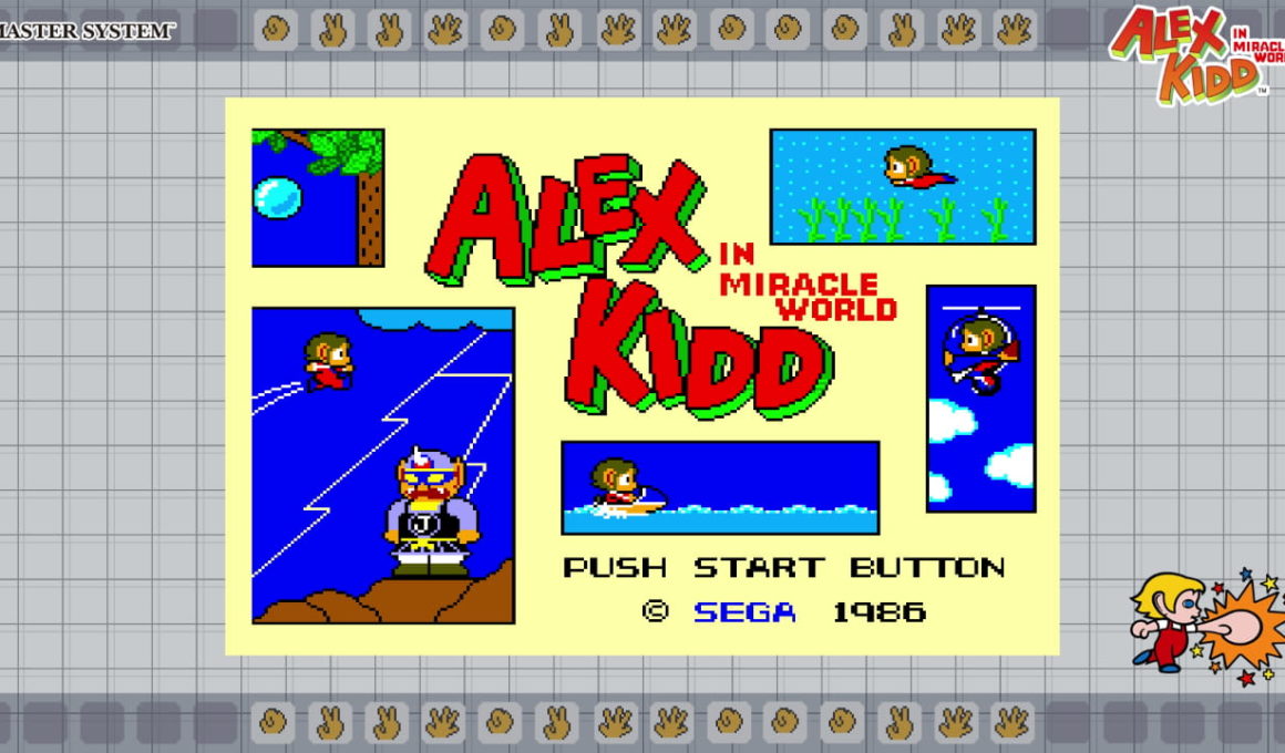 SEGA AGES Alex Kidd in Miracle World Screenshot