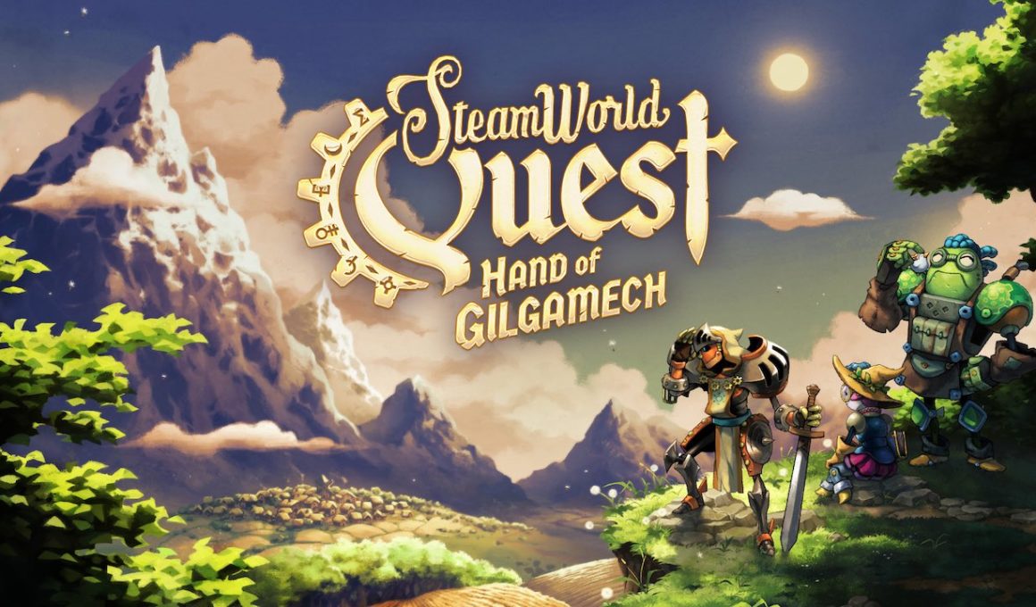 SteamWorld Quest: Hand Of Gilgamech Title Screen
