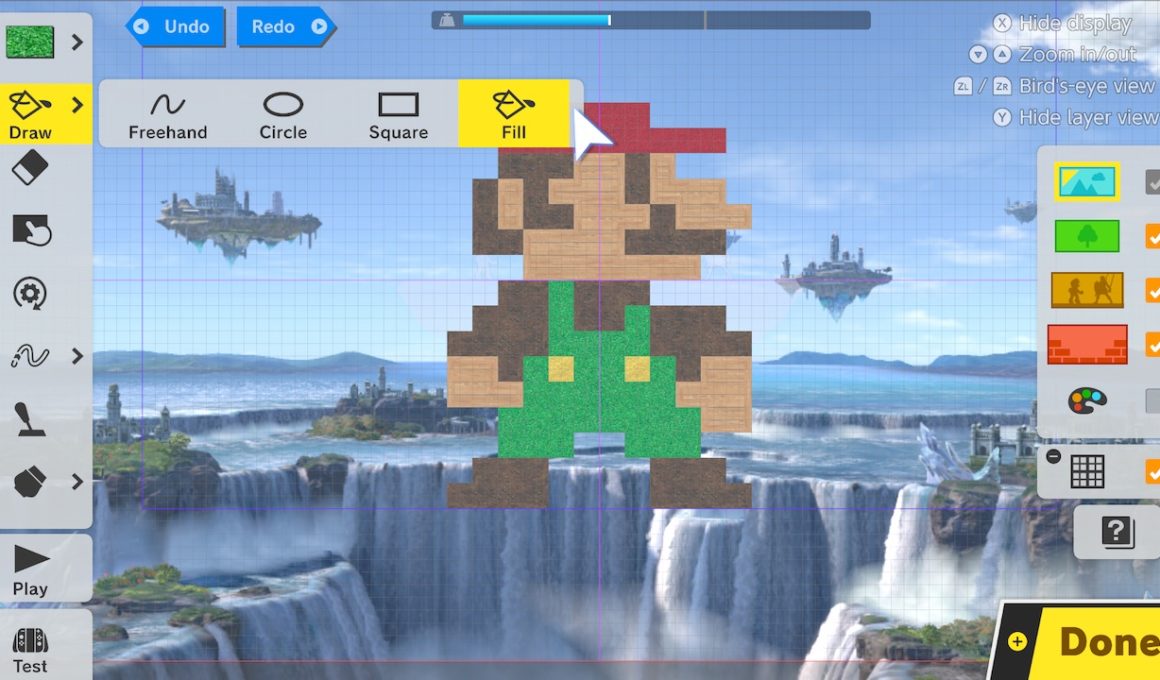 Super Smash Bros. Ultimate Stage Builder Screenshot