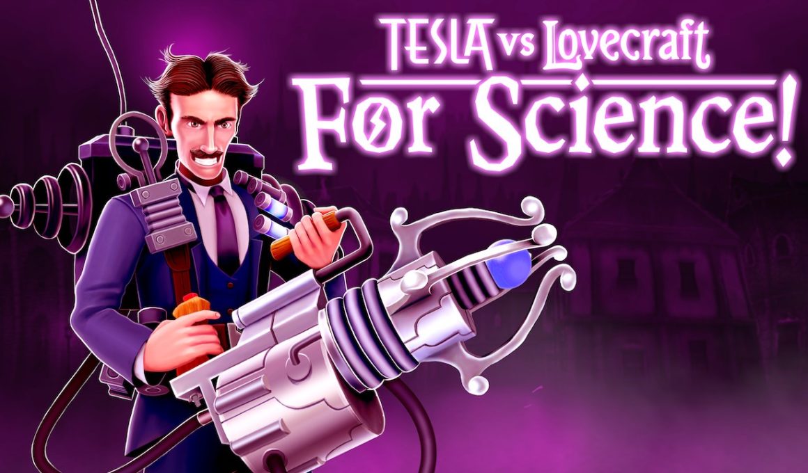 Tesla Vs Lovecraft For Science! Key Art