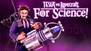 Tesla Vs Lovecraft For Science! Key Art