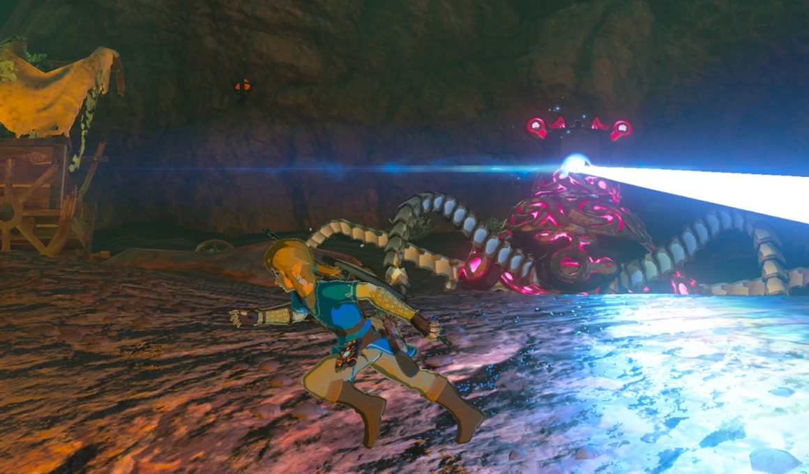Zelda: Breath of the Wild Guardian Screenshot