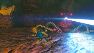 Zelda: Breath of the Wild Guardian Screenshot