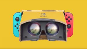 Zelda Nintendo Labo VR Kit Photo