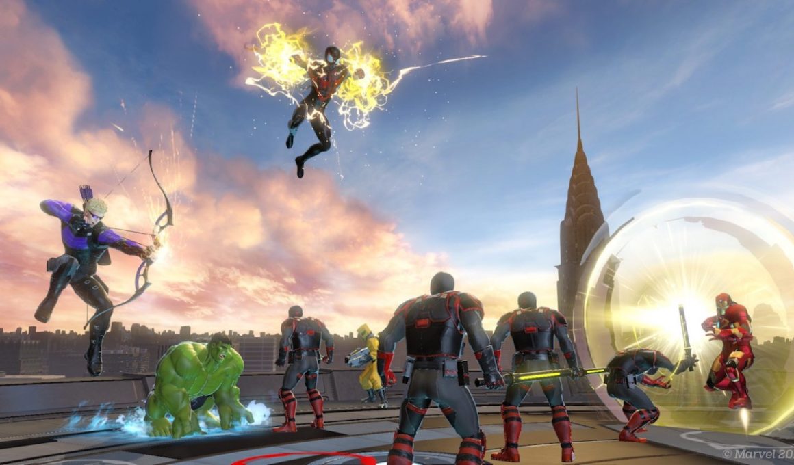 Hawkeye Marvel Ultimate Alliance 3: The Black Order Screenshot