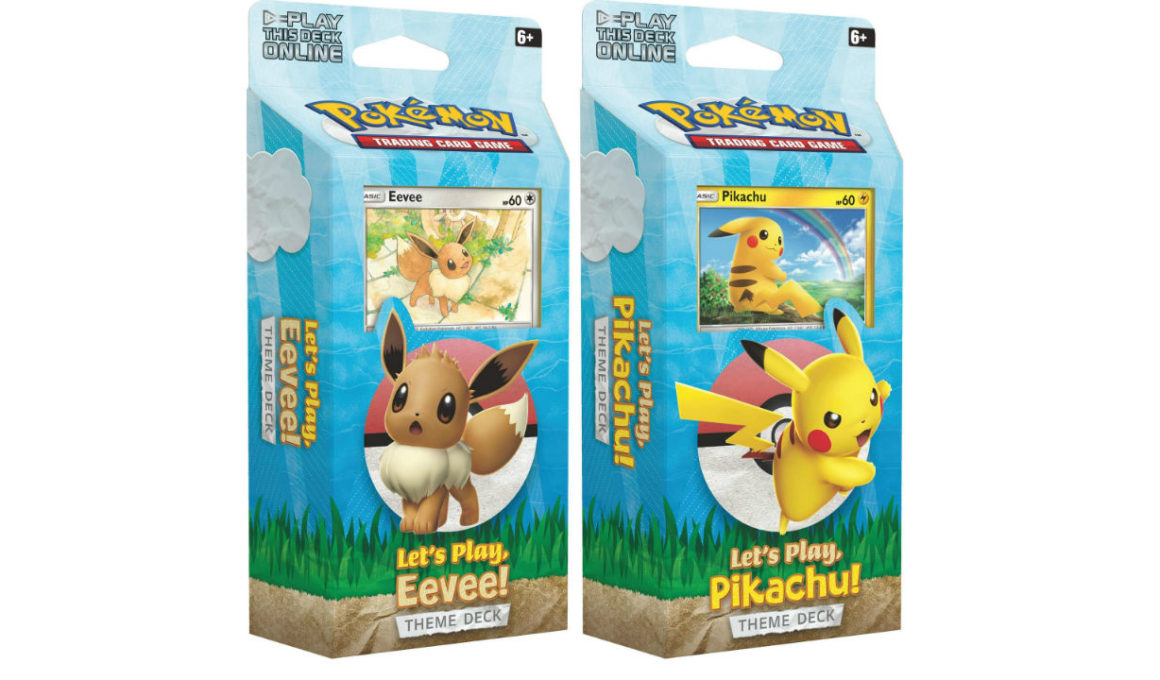 Pokémon TCG: Let's Play, Pikachu! Eevee! Theme Decks Photo