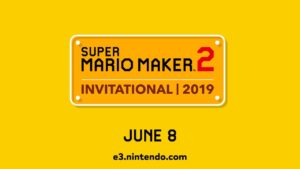 Super Mario Maker 2 Invitational 2019 Logo