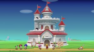 Super Mario Maker 2 Peach's Castle Screenshot