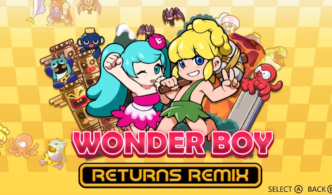 Wonder Boy Returns Remix Screenshot