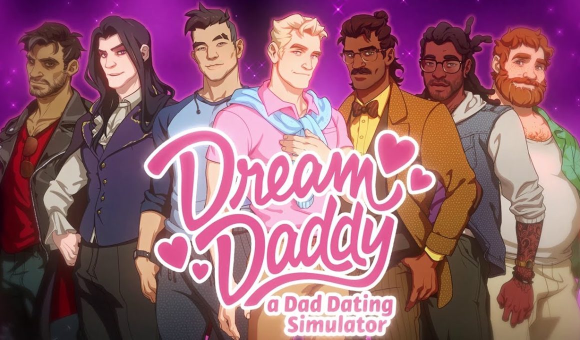 Dream Daddy: A Dad Dating Simulator Key Art