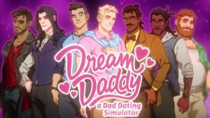 Dream Daddy: A Dad Dating Simulator Key Art