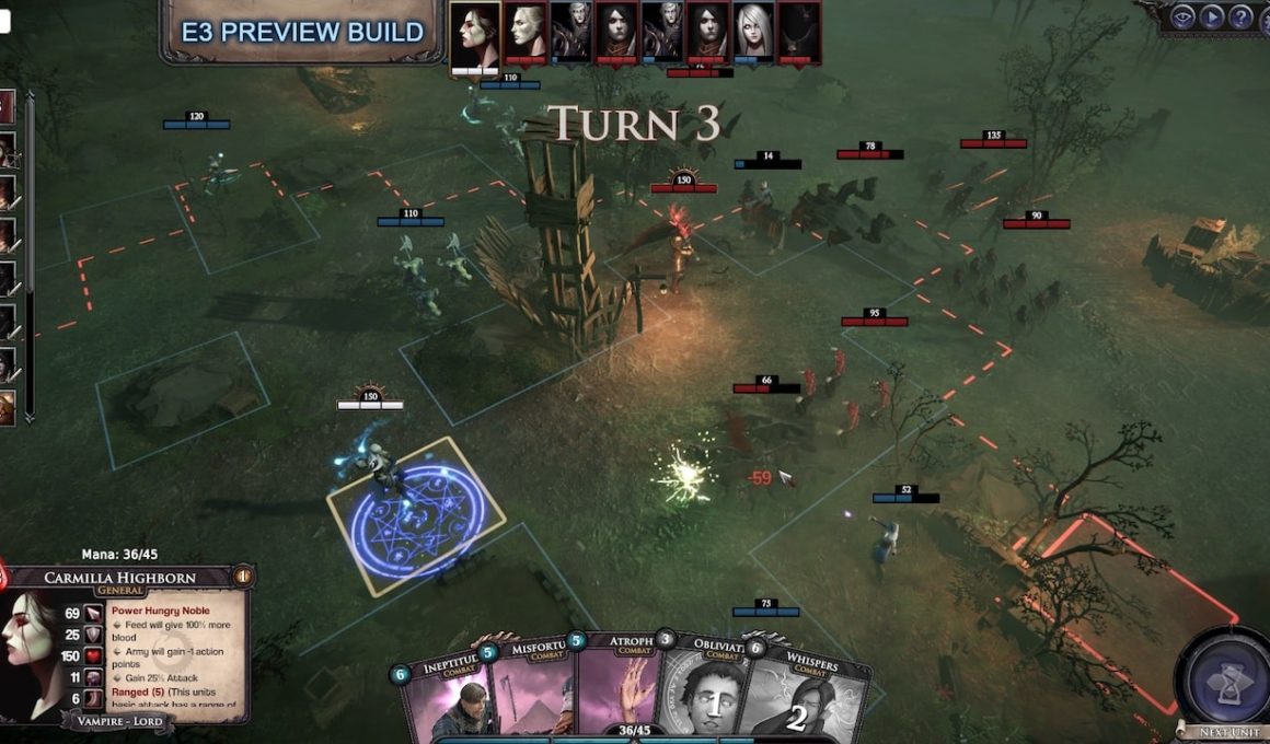 Immortal Realms: Vampire Wars E3 2019 Screenshot
