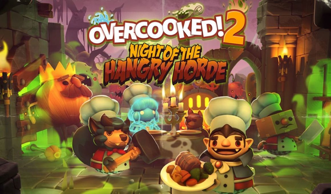 Overcooked! 2: Night of the Hangry Horde Key Art